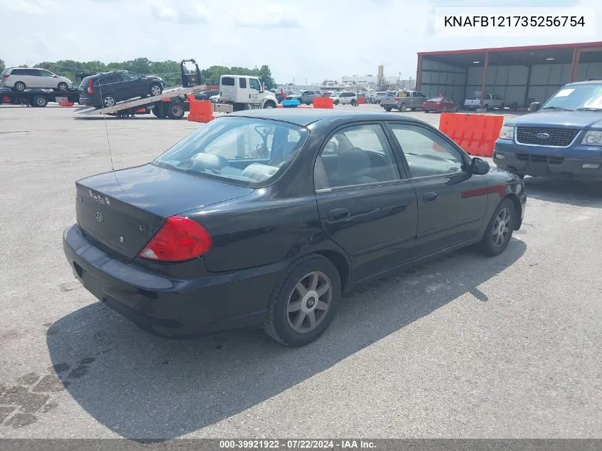 KNAFB121735256754 2003 Kia Spectra Ls