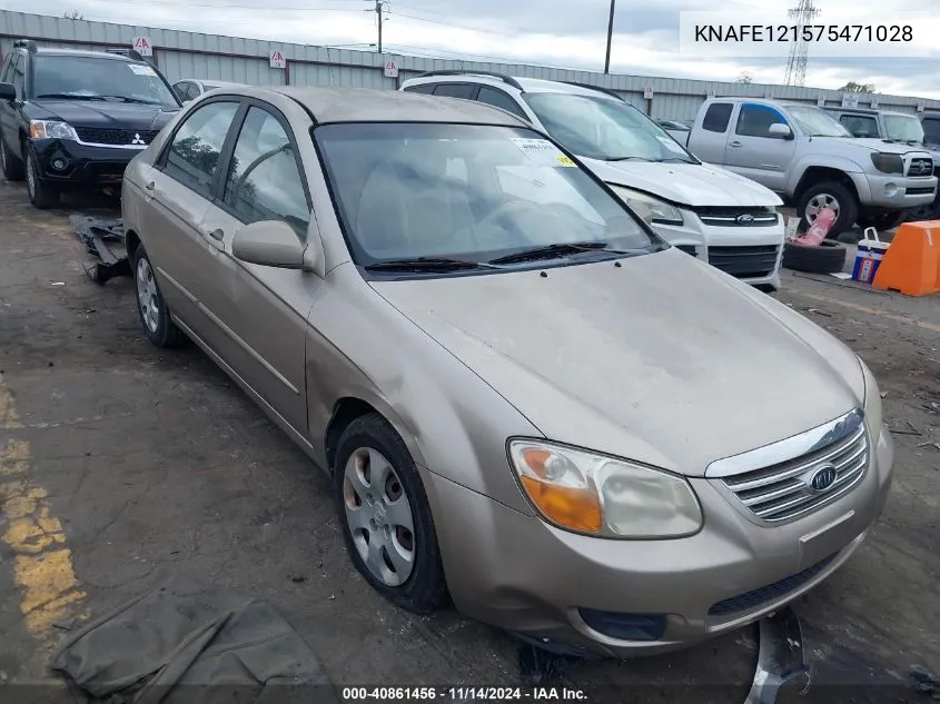 KNAFE121575471028 2007 Kia Spectra Ex