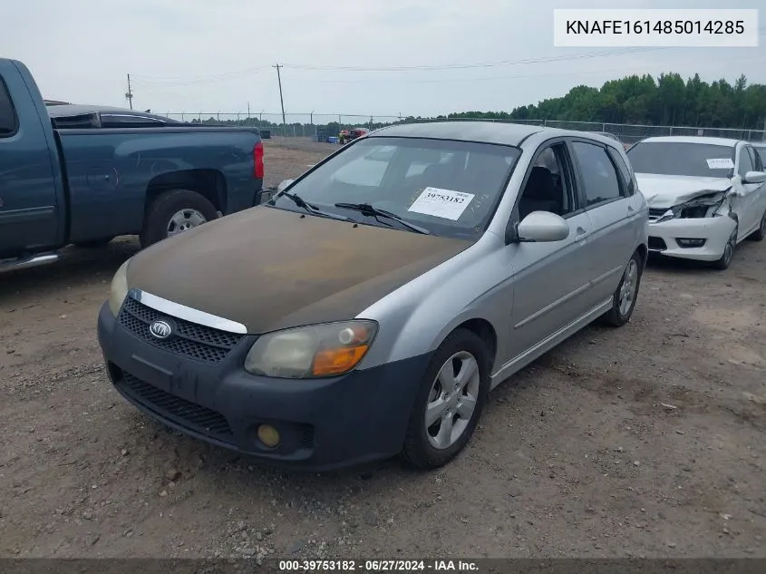 KNAFE161485014285 2008 Kia Spectra5 Sx