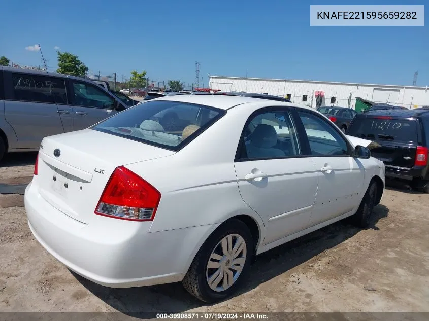 KNAFE221595659282 2009 Kia Spectra Lx