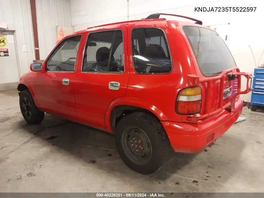 KNDJA7235T5522597 1996 Kia Sportage