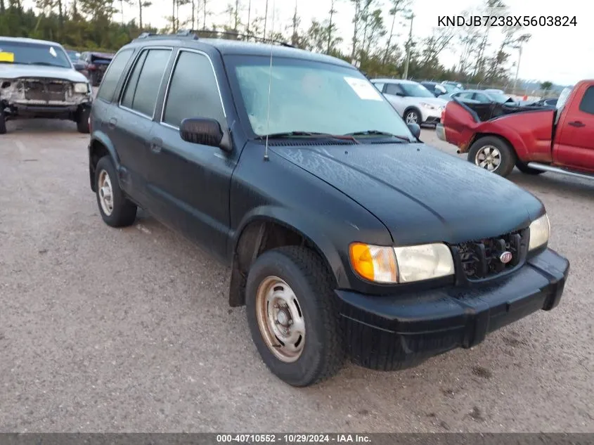 1999 Kia Sportage Ex VIN: KNDJB7238X5603824 Lot: 40710552