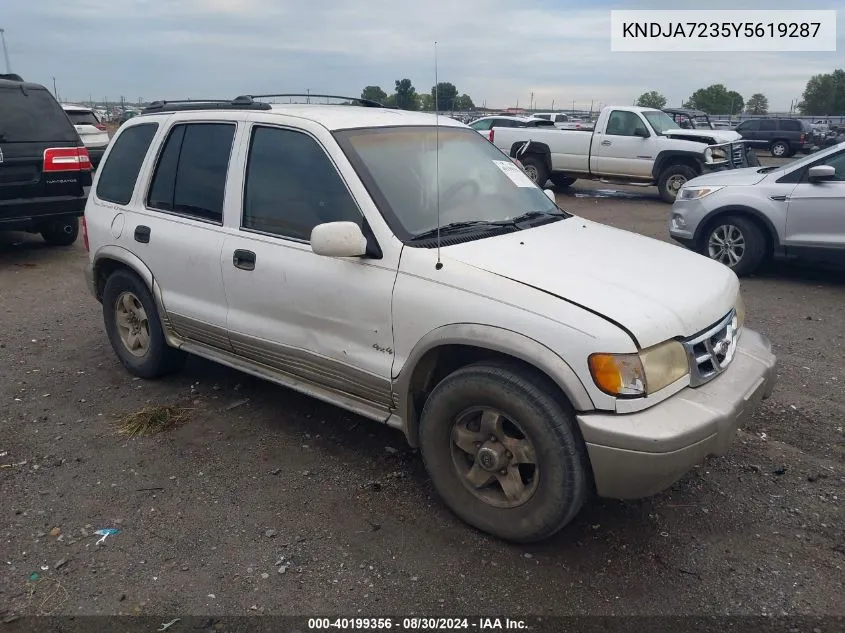 KNDJA7235Y5619287 2000 Kia Sportage Ex