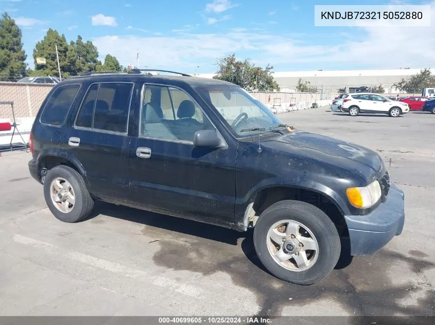 2001 Kia Sportage Ex/Limited VIN: KNDJB723215052880 Lot: 40699605