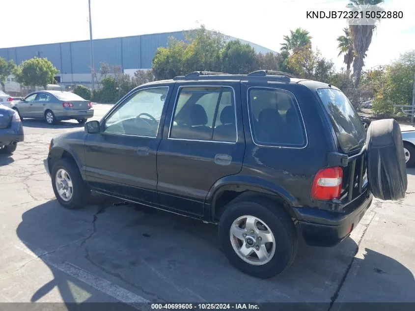 2001 Kia Sportage Ex/Limited VIN: KNDJB723215052880 Lot: 40699605