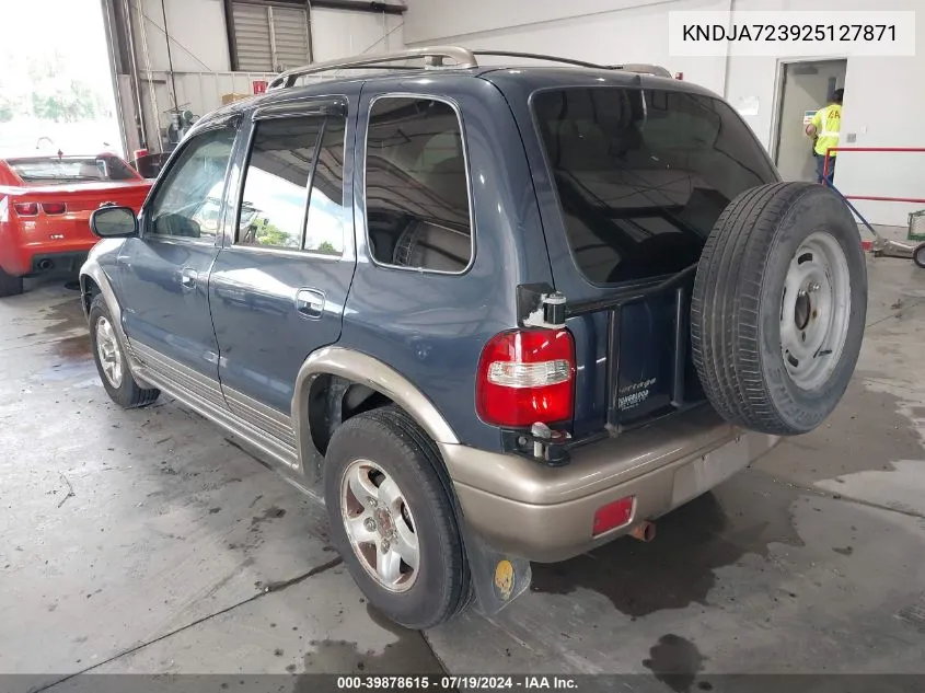 KNDJA723925127871 2002 Kia Sportage