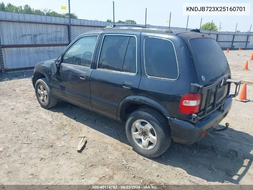 KNDJB723X25160701 2002 Kia Sportage