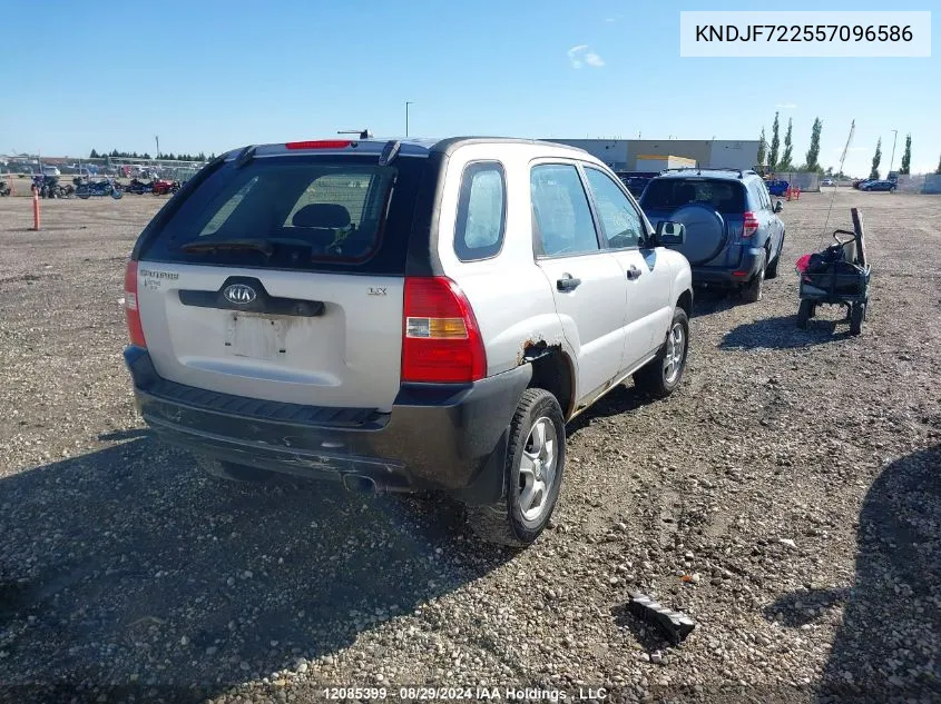 KNDJF722557096586 2005 Kia Sportage