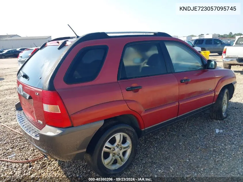 KNDJE723057095745 2005 Kia Sportage