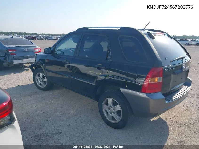 KNDJF724567282776 2006 Kia Sportage Lx