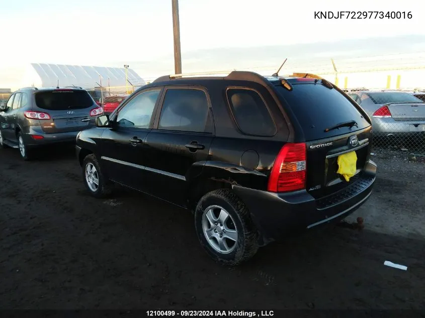 KNDJF722977340016 2007 Kia Sportage