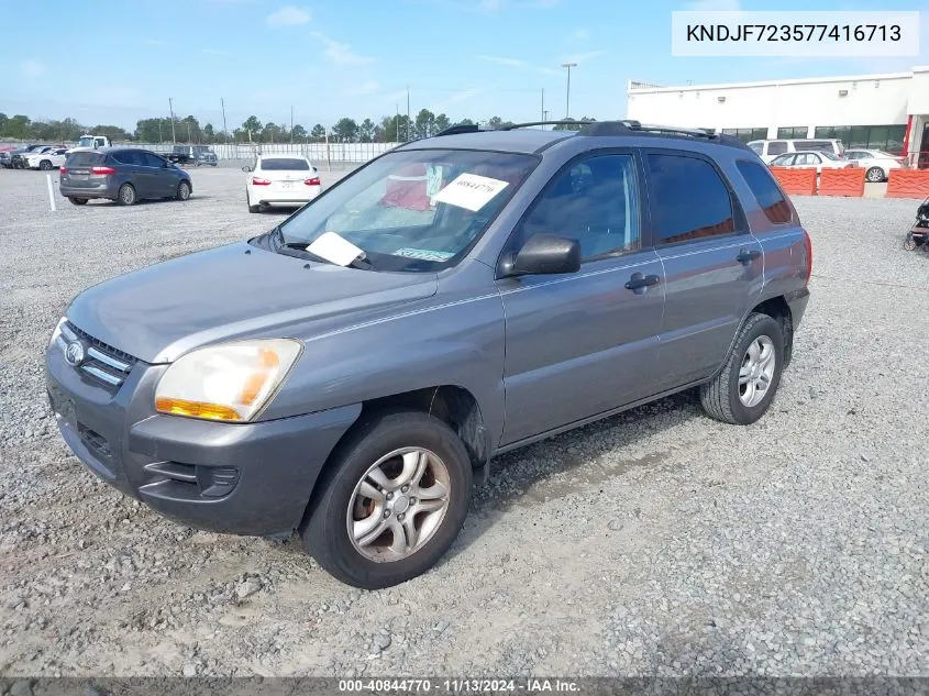 KNDJF723577416713 2007 Kia Sportage Lx V6