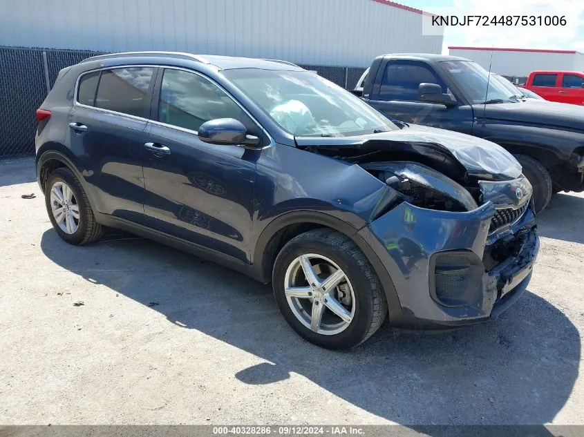 KNDJF724487531006 2008 Kia Sportage Lx