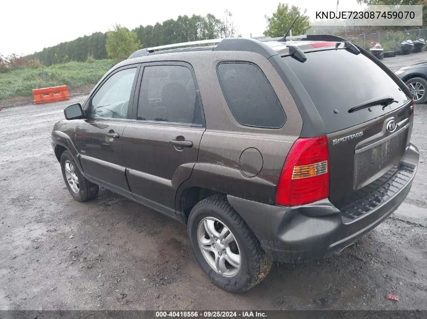 KNDJE723087459070 2008 Kia Sportage Ex V6