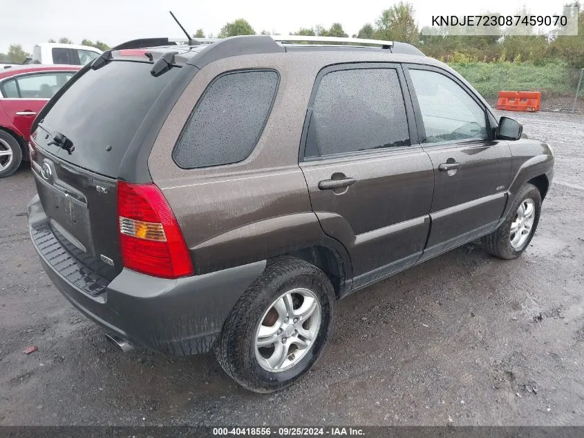 KNDJE723087459070 2008 Kia Sportage Ex V6