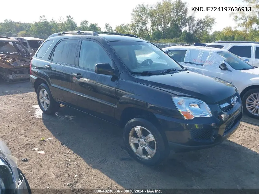 2009 Kia Sportage Lx VIN: KNDJF724197636913 Lot: 40230536