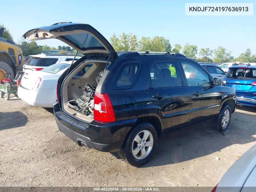 KNDJF724197636913 2009 Kia Sportage Lx