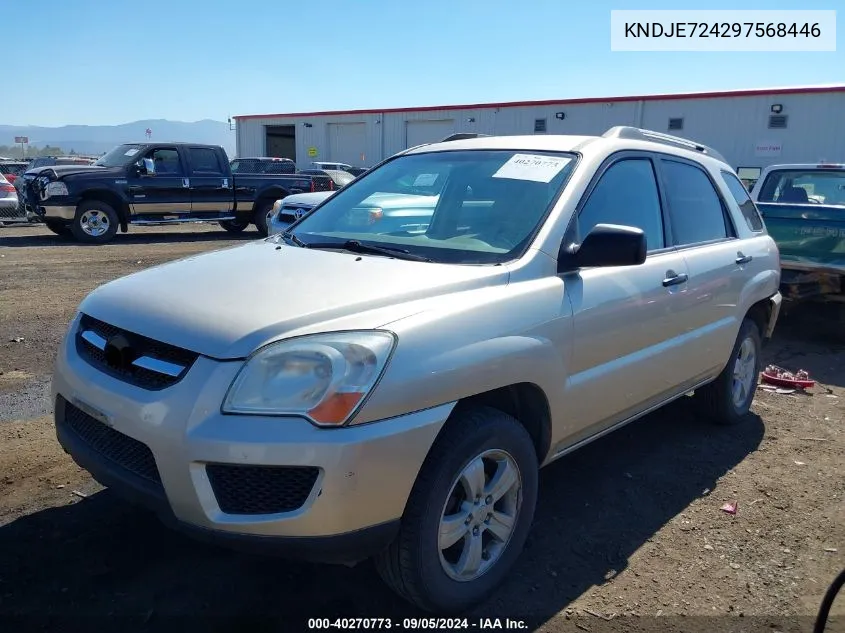 KNDJE724297568446 2009 Kia Sportage Lx