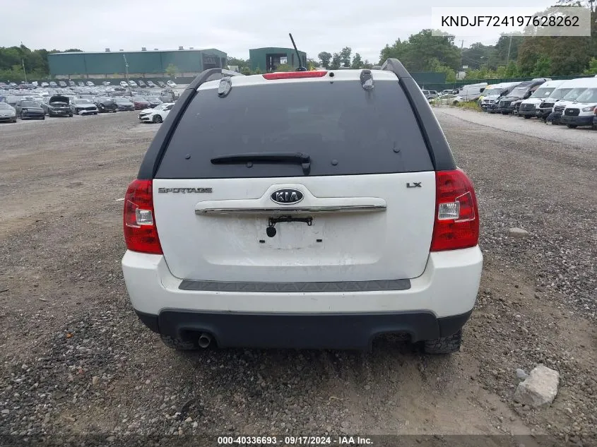 KNDJF724197628262 2009 Kia Sportage Lx