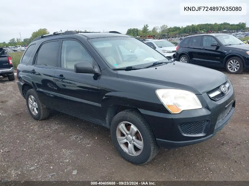 KNDJF724897635080 2009 Kia Sportage Lx