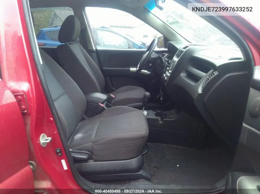 KNDJE723997633252 2009 Kia Sportage Lx V6