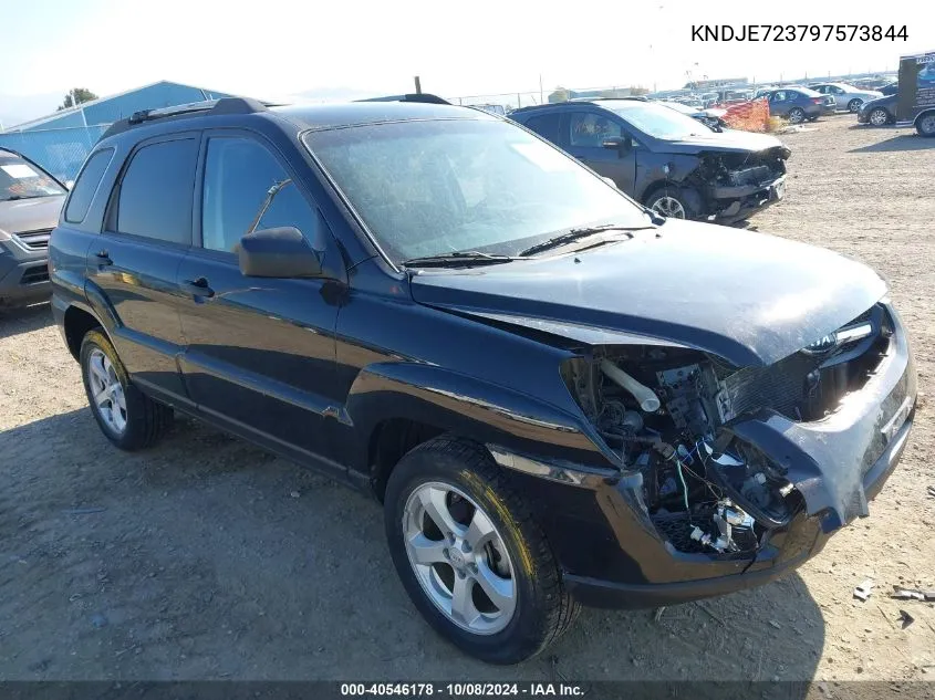 2009 Kia Sportage Lx/Ex VIN: KNDJE723797573844 Lot: 40546178