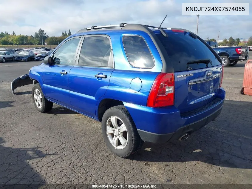 KNDJF724X97574055 2009 Kia Sportage Lx