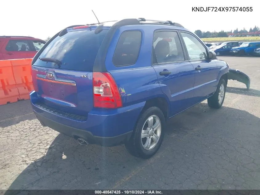 KNDJF724X97574055 2009 Kia Sportage Lx