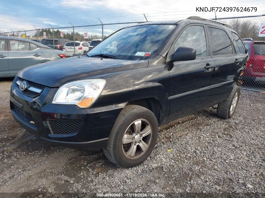 2009 Kia Sportage Lx VIN: KNDJF724397624679 Lot: 40900661