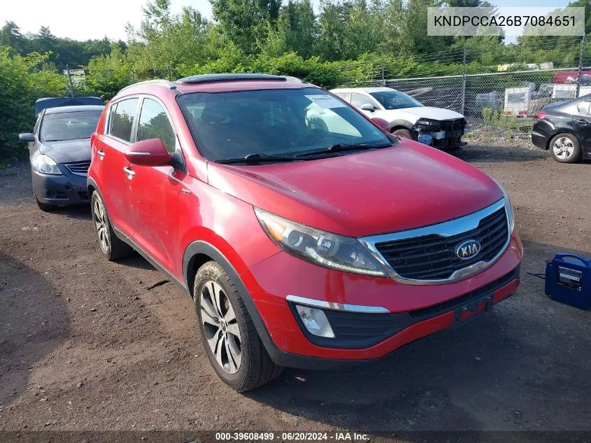 KNDPCCA26B7084651 2011 Kia Sportage Ex