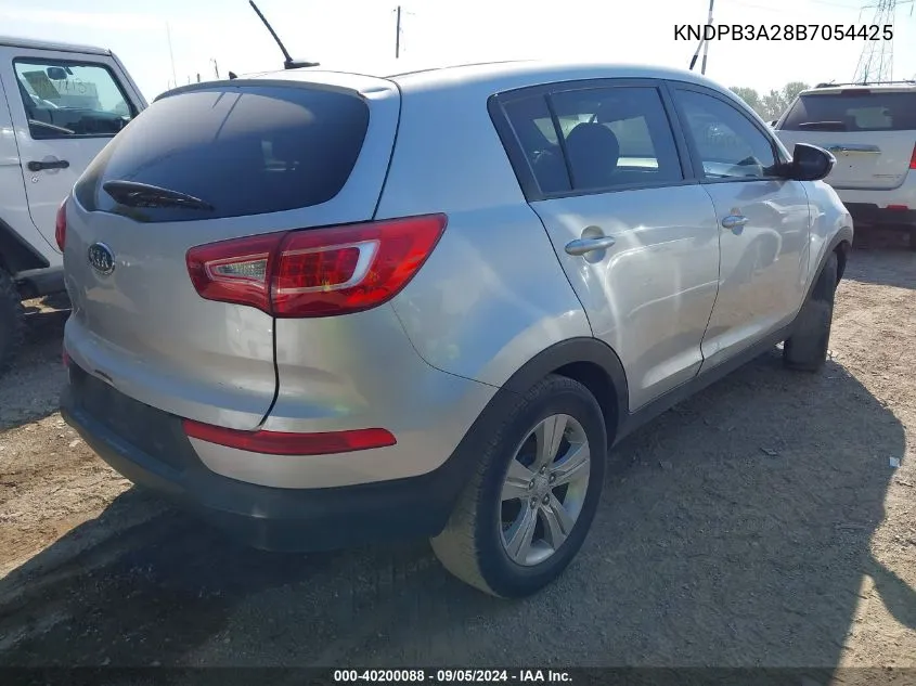 KNDPB3A28B7054425 2011 Kia Sportage Lx