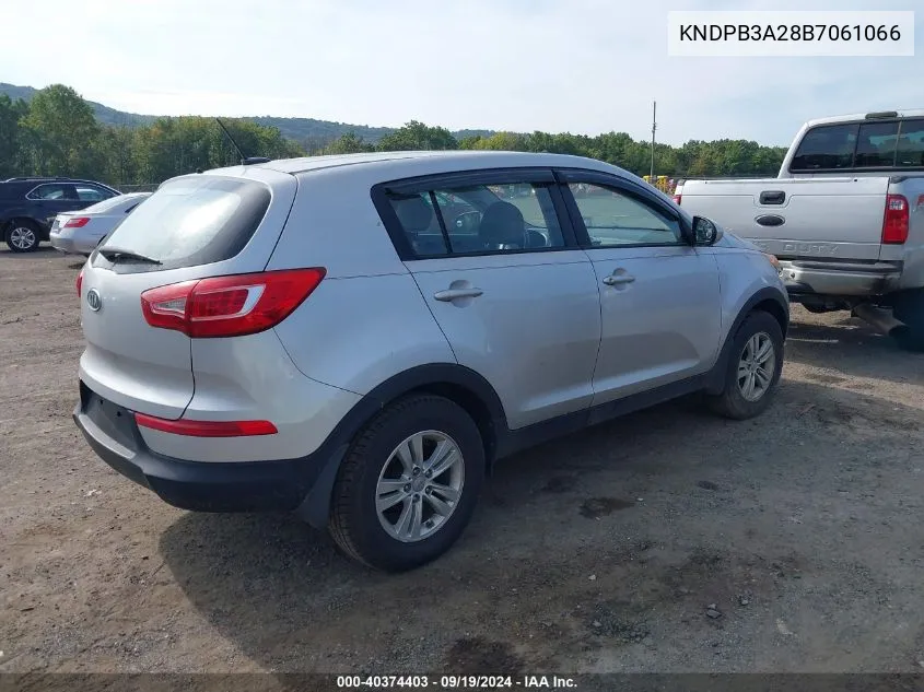 KNDPB3A28B7061066 2011 Kia Sportage