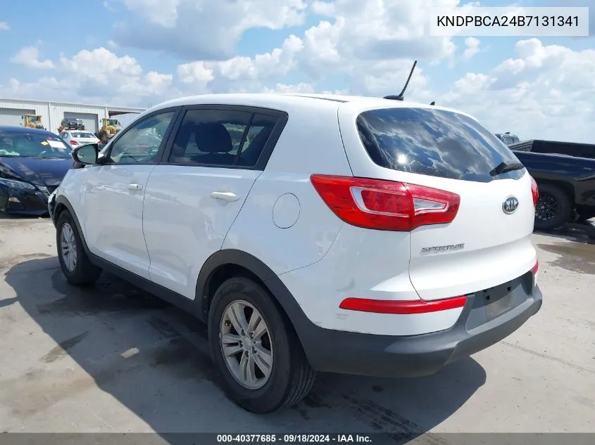 KNDPBCA24B7131341 2011 Kia Sportage Lx