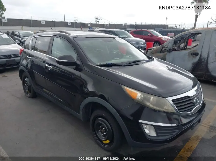 2011 Kia Sportage Ex VIN: KNDPC3A27B7131184 Lot: 40394697