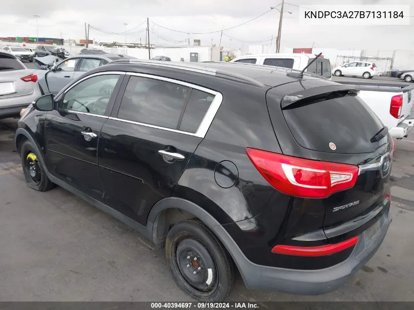 KNDPC3A27B7131184 2011 Kia Sportage Ex