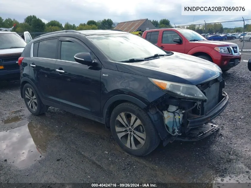 KNDPCCA20B7069076 2011 Kia Sportage Ex/Sx