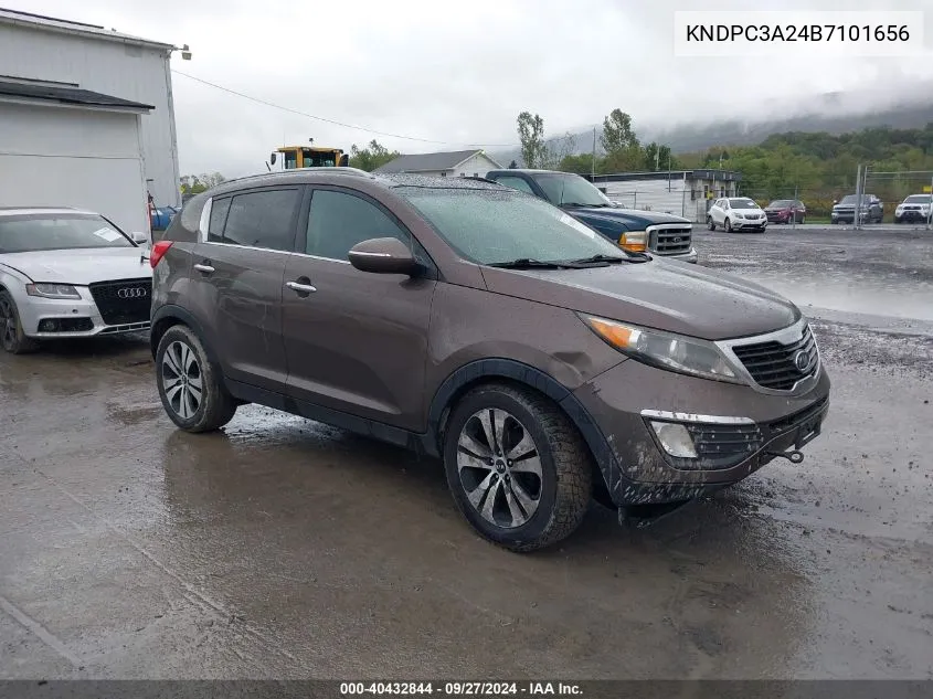 2011 Kia Sportage Ex VIN: KNDPC3A24B7101656 Lot: 40432844