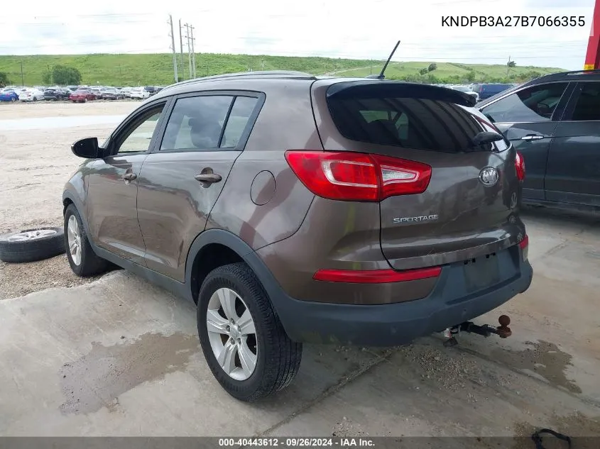 KNDPB3A27B7066355 2011 Kia Sportage Lx