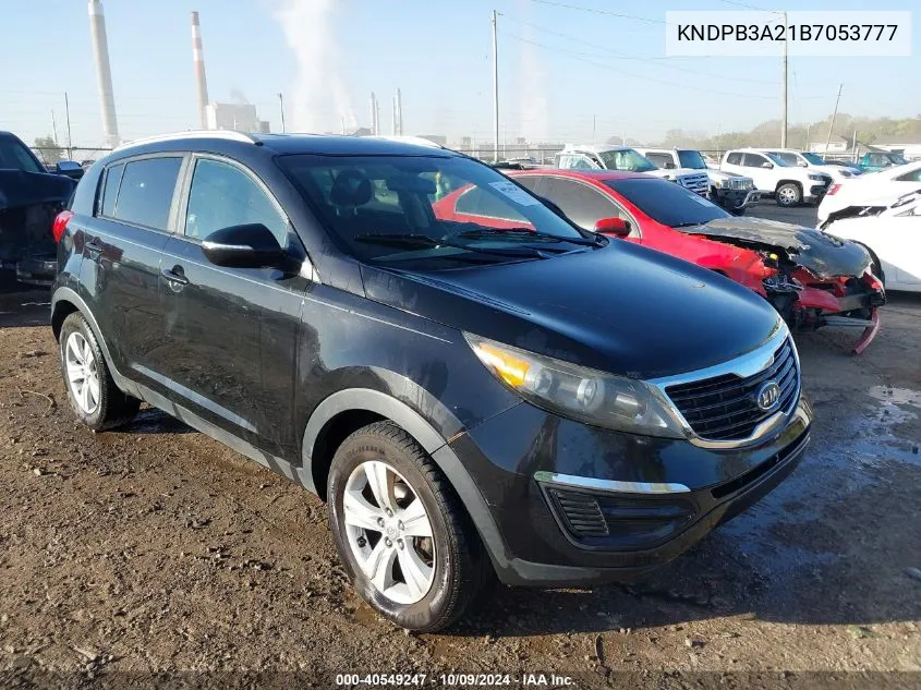 2011 Kia Sportage Lx VIN: KNDPB3A21B7053777 Lot: 40549247