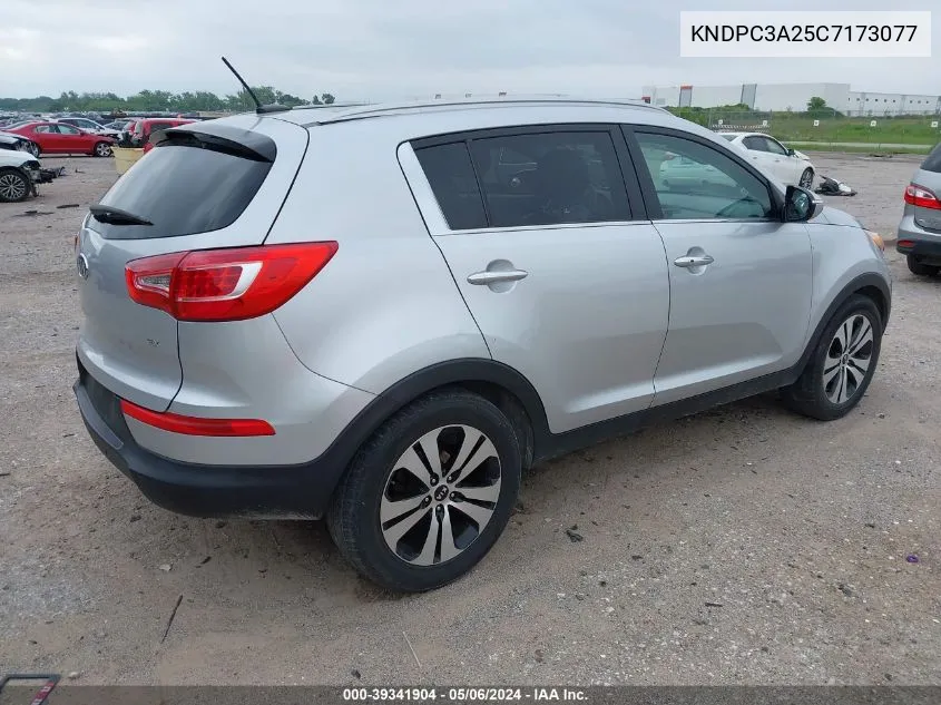 KNDPC3A25C7173077 2012 Kia Sportage Ex