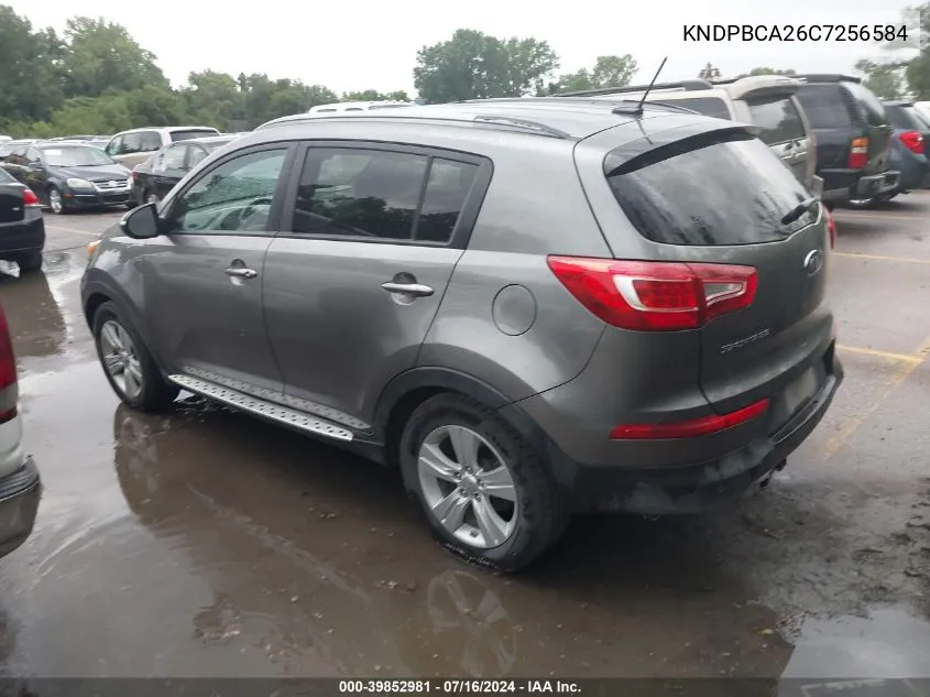 KNDPBCA26C7256584 2012 Kia Sportage Lx