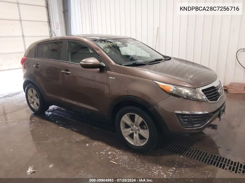 KNDPBCA28C7256716 2012 Kia Sportage Lx