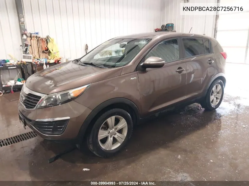 KNDPBCA28C7256716 2012 Kia Sportage Lx