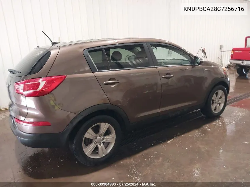 KNDPBCA28C7256716 2012 Kia Sportage Lx