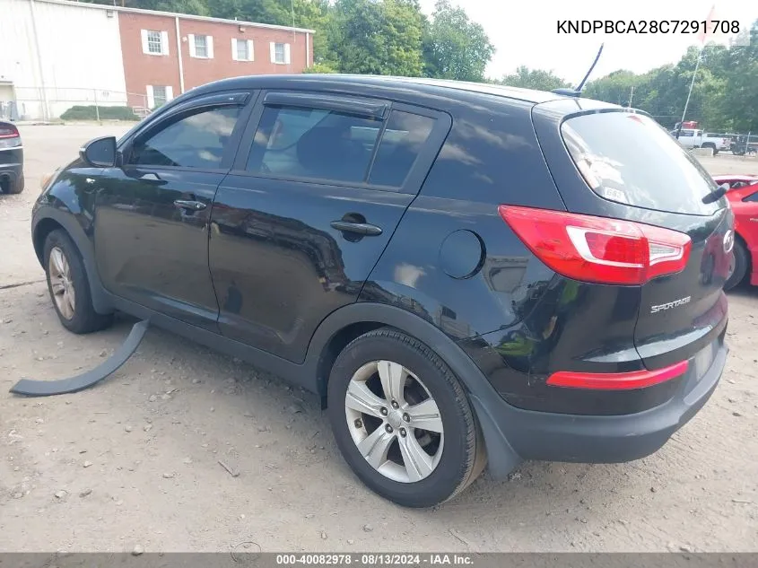 KNDPBCA28C7291708 2012 Kia Sportage Lx