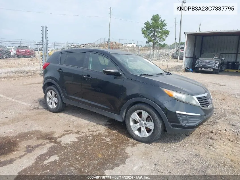 KNDPB3A28C7337795 2012 Kia Sportage Lx