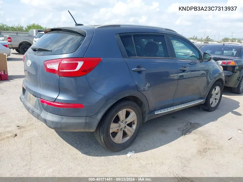 KNDPB3A23C7313937 2012 Kia Sportage Lx