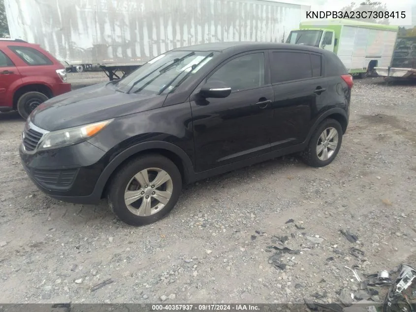 KNDPB3A23C7308415 2012 Kia Sportage Lx