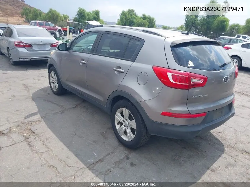 KNDPB3A23C7199471 2012 Kia Sportage Lx