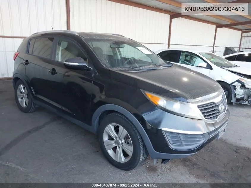 2012 Kia Sportage Lx VIN: KNDPB3A29C7304613 Lot: 40407874